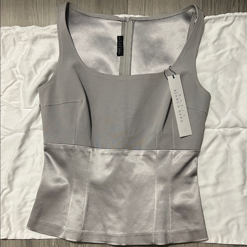 Elegant Gray Two-Piece Set - Picture 7 of 10